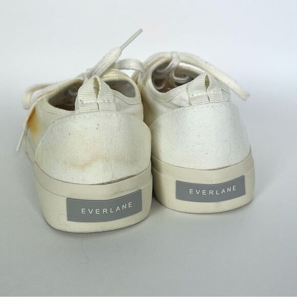 Everlane The Forever Sneaker in Marigold Dip Yellow Ombre Tie Dye - Picture 8 of 11